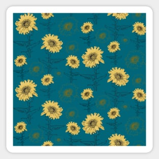 Sunny Sunflowers Sticker